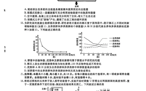 2025届辽宁省名校联盟高三下学期高考模拟卷押题卷生物学（二）试题_2025年5月_250506辽宁省名校联盟2025年高考模拟卷押题卷（数物化生）