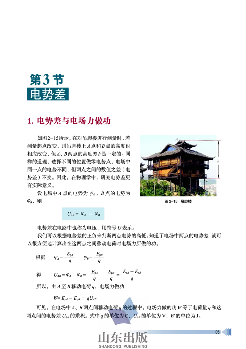 鲁科版高中物理选修3-1(2003)_4-教培资料-26年最新资料-同步更新_初中高中教资_03科三专项（进去保存报考的学科即可）_02科三专项（笔记真题思维导图教学设计版本二）