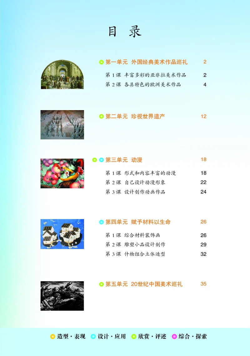 鲁教版8年级美术下册高清教材_4-教培资料-26年最新资料-同步更新_初中高中教资_03科三专项（进去保存报考的学科即可）_02科三专项（笔记真题思维导图教学设计版本二）