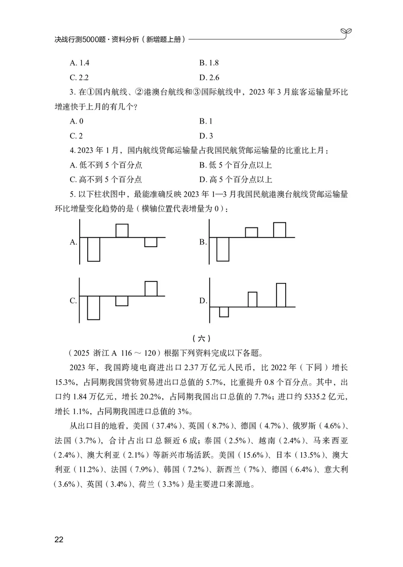 资料分析上册_2026考公资料_26行测5000+申论100一定先转存网盘_行测5000题持续更新_新增25国省考行测真题（新增题部分）_上册各模块题本