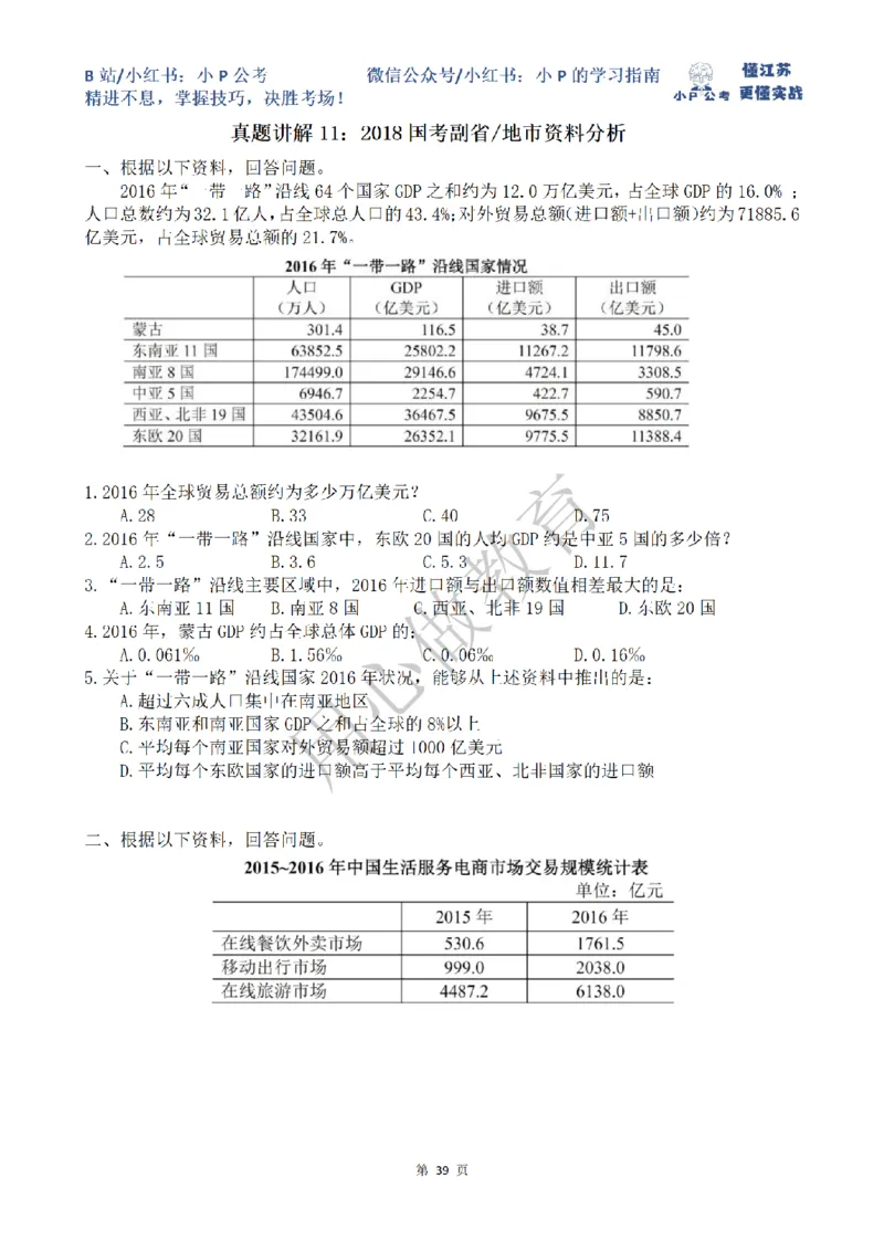 5-15刷题题本（8.12-8.18资料分析真题刷题任务）_2026考公资料_（12）小p公考_2025合集_行测小p公考（P神）公众号：上岸总站_资料分析刷题课（持续更新）_讲义