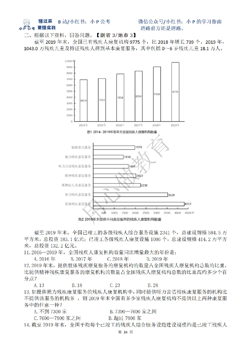 5-15刷题题本（8.12-8.18资料分析真题刷题任务）_2026考公资料_（12）小p公考_2025合集_行测小p公考（P神）公众号：上岸总站_资料分析刷题课（持续更新）_讲义