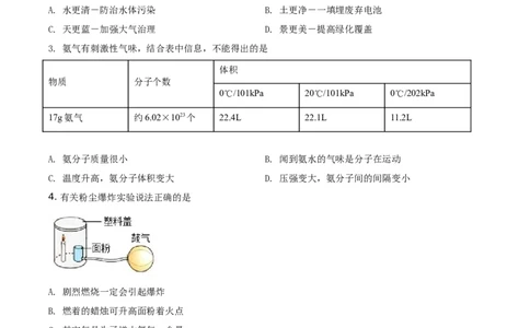 精品解析：四川省成都市2021年中考化学试题（原卷版）_中考真题_5.化学中考真题2015-2024年_地区卷_四川省_四川成都化学08-22