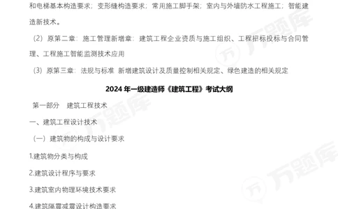 2025年一级建造师《建筑工程管理与实务》考试大纲_2026年一级建造师_2026年一建建筑_2025年一建建筑SVIP