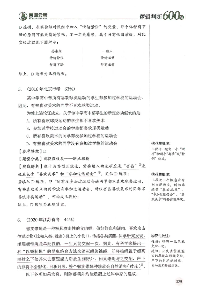 逻辑判断600题解析篇_2026考公资料_花生十三合集_旗舰班-国考（2026版）花生十三旗舰班（花生行测+飞扬申论）⭐⭐⭐_电子资料（讲义+题本）_刷题题本_逻辑判断600题