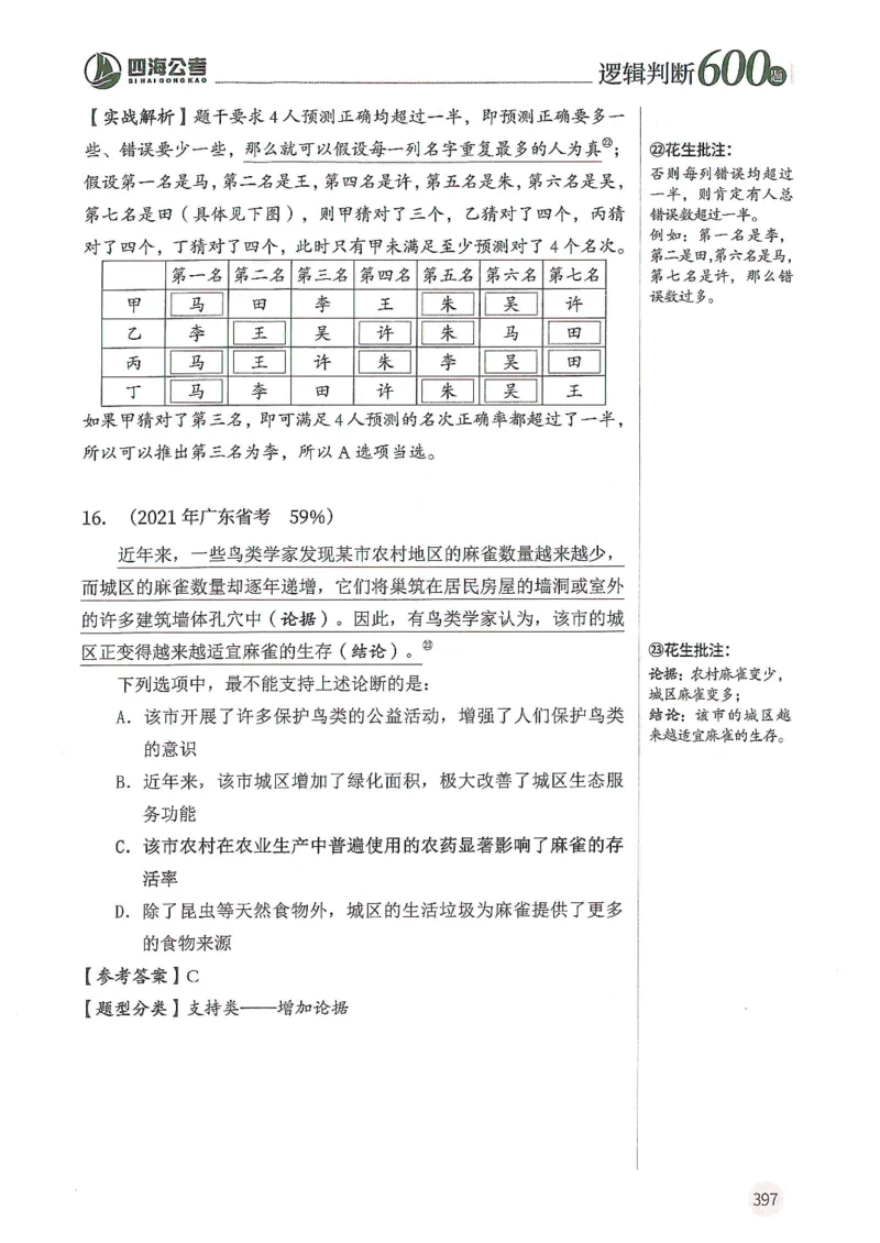 逻辑判断600题解析篇_2026考公资料_花生十三合集_旗舰班-国考（2026版）花生十三旗舰班（花生行测+飞扬申论）⭐⭐⭐_电子资料（讲义+题本）_刷题题本_逻辑判断600题