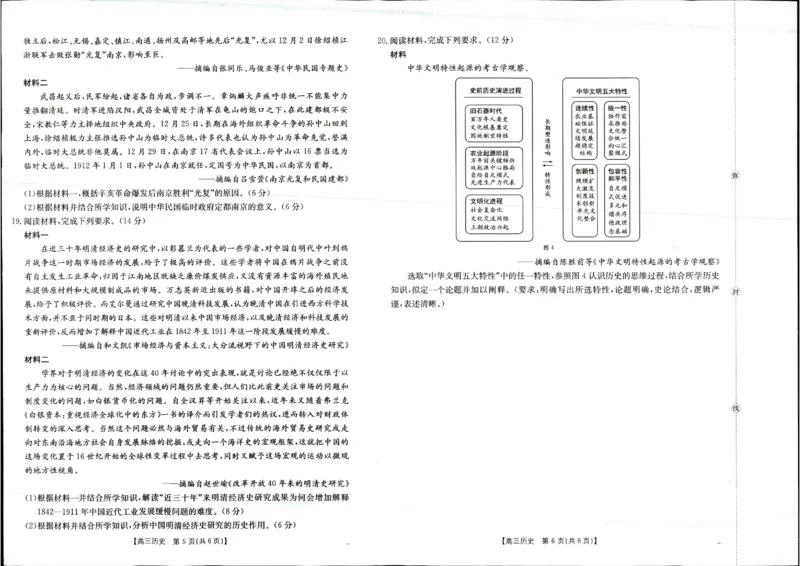2025年9月29日高三金太联考2历史试题_2025年10月_251012山西陕西金太阳2025年9月高三联考（25-33C）（全科）_2025年9月29日高三金太联考2题卡答案_试题