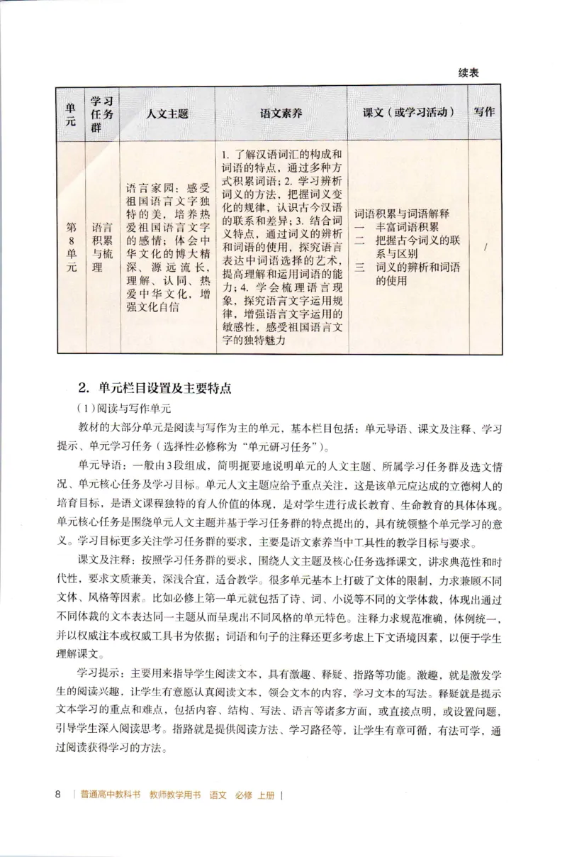 高中语文教师教学用书必修上册_4-教培资料-26年最新资料-同步更新_初中高中教资_03科三专项（进去保存报考的学科即可）_02科三专项（笔记真题思维导图教学设计版本二）