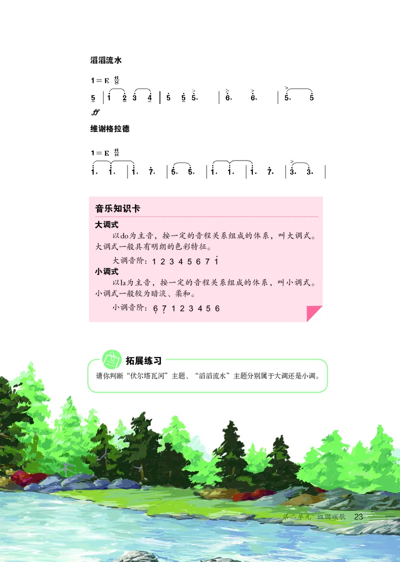 鲁教版6年级音乐上册高清教材_4-教培资料-26年最新资料-同步更新_初中高中教资_03科三专项（进去保存报考的学科即可）_02科三专项（笔记真题思维导图教学设计版本二）