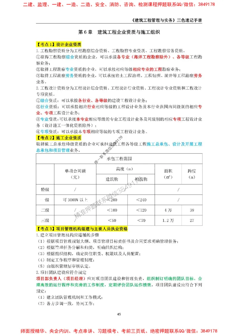 2025年一级建造师《建筑工程管理与实务》三色速记手册_2026年一级建造师_2026年一建建筑_2025年一建建筑SVIP_01-精华文档✿电子教材✿历年真题_35-建筑《三色速记手册》SMR推荐