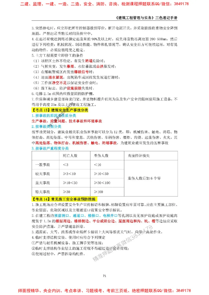 2025年一级建造师《建筑工程管理与实务》三色速记手册_2026年一级建造师_2026年一建建筑_2025年一建建筑SVIP_01-精华文档✿电子教材✿历年真题_35-建筑《三色速记手册》SMR推荐