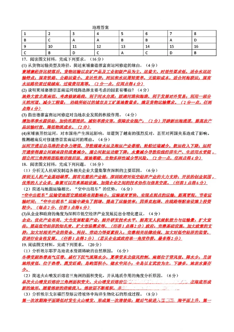 2025黑龙江哈尔滨六中高三第二次模拟考试地理含答案_2025年4月_250406黑龙江哈尔滨第六中学2025届高三第二次模拟考试（全科）