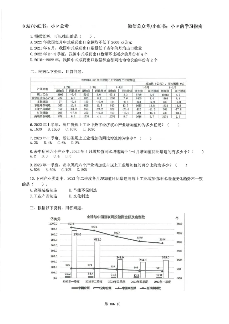 资料分析刷题册_2026考公资料_（12）小p公考_行测2026小P公考数资判系统班_讲义