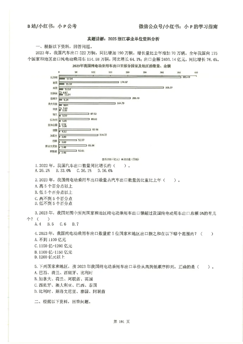 资料分析刷题册_2026考公资料_（12）小p公考_行测2026小P公考数资判系统班_讲义