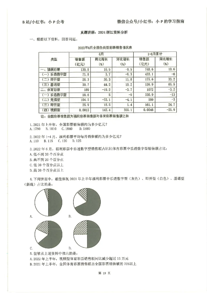 资料分析刷题册_2026考公资料_（12）小p公考_行测2026小P公考数资判系统班_讲义