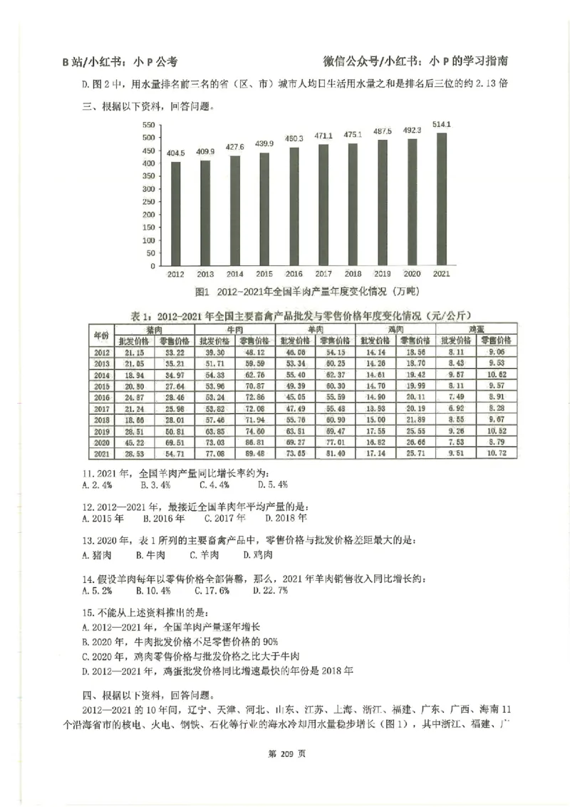 资料分析刷题册_2026考公资料_（12）小p公考_行测2026小P公考数资判系统班_讲义
