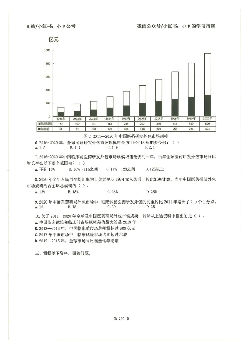 资料分析刷题册_2026考公资料_（12）小p公考_行测2026小P公考数资判系统班_讲义