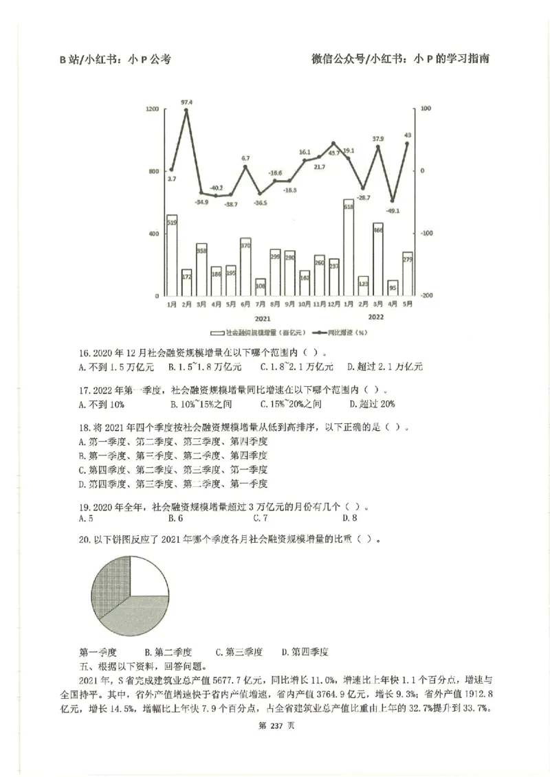 资料分析刷题册_2026考公资料_（12）小p公考_行测2026小P公考数资判系统班_讲义