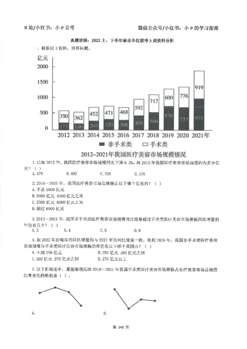 资料分析刷题册_2026考公资料_（12）小p公考_行测2026小P公考数资判系统班_讲义
