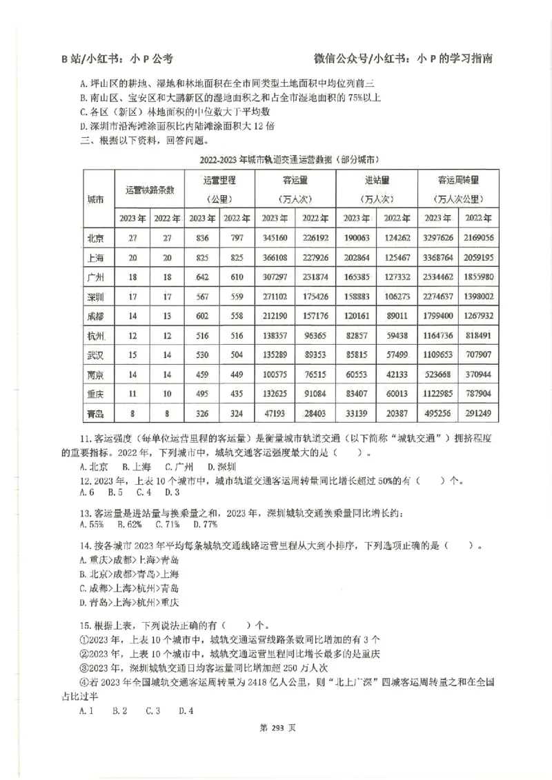 资料分析刷题册_2026考公资料_（12）小p公考_行测2026小P公考数资判系统班_讲义