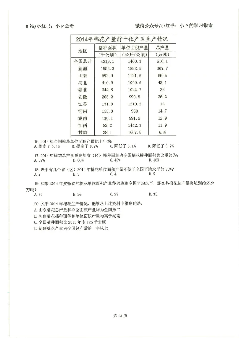 资料分析刷题册_2026考公资料_（12）小p公考_行测2026小P公考数资判系统班_讲义
