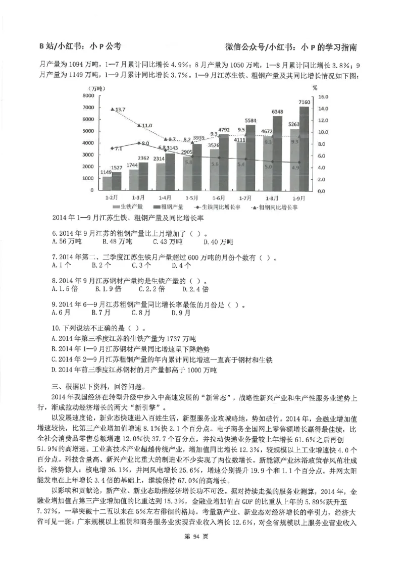 资料分析刷题册_2026考公资料_（12）小p公考_行测2026小P公考数资判系统班_讲义
