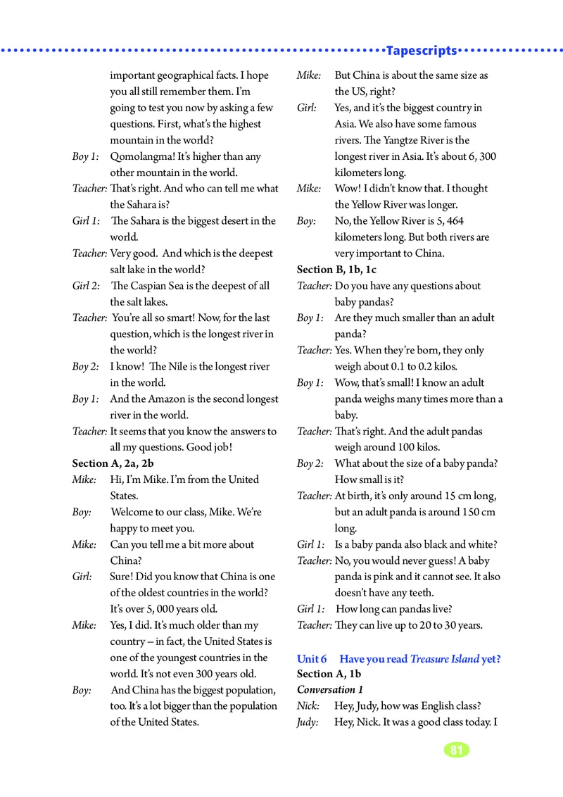 鲁教版8年级英语上册高清教材_4-教培资料-26年最新资料-同步更新_初中高中教资_03科三专项（进去保存报考的学科即可）_02科三专项（笔记真题思维导图教学设计版本二）