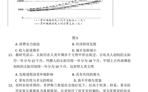 2025届贵州省毕节市高三下学期第二次适应性考试历史试卷_2025年3月_250311贵州省毕节市2025届高三年级高考第二次适应性考试（毕节二诊）