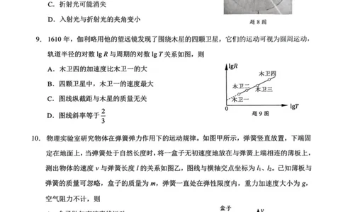 2025届重庆市西南大学附属中学高三下学期5月全镇模拟物理试题（含答案）_2025年5月_2505052025届重庆市西南大学附属中学高三下学期5月全真模拟