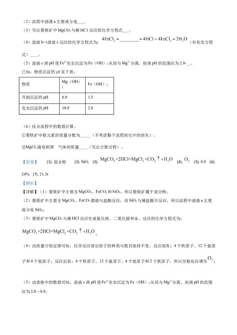 精品解析：四川省泸州市2020年中考化学试题（解析版）_中考真题_5.化学中考真题2015-2024年_2020中考化学真题（113份）_2020年中考真题精品解析化学（四川泸州卷）精编word版