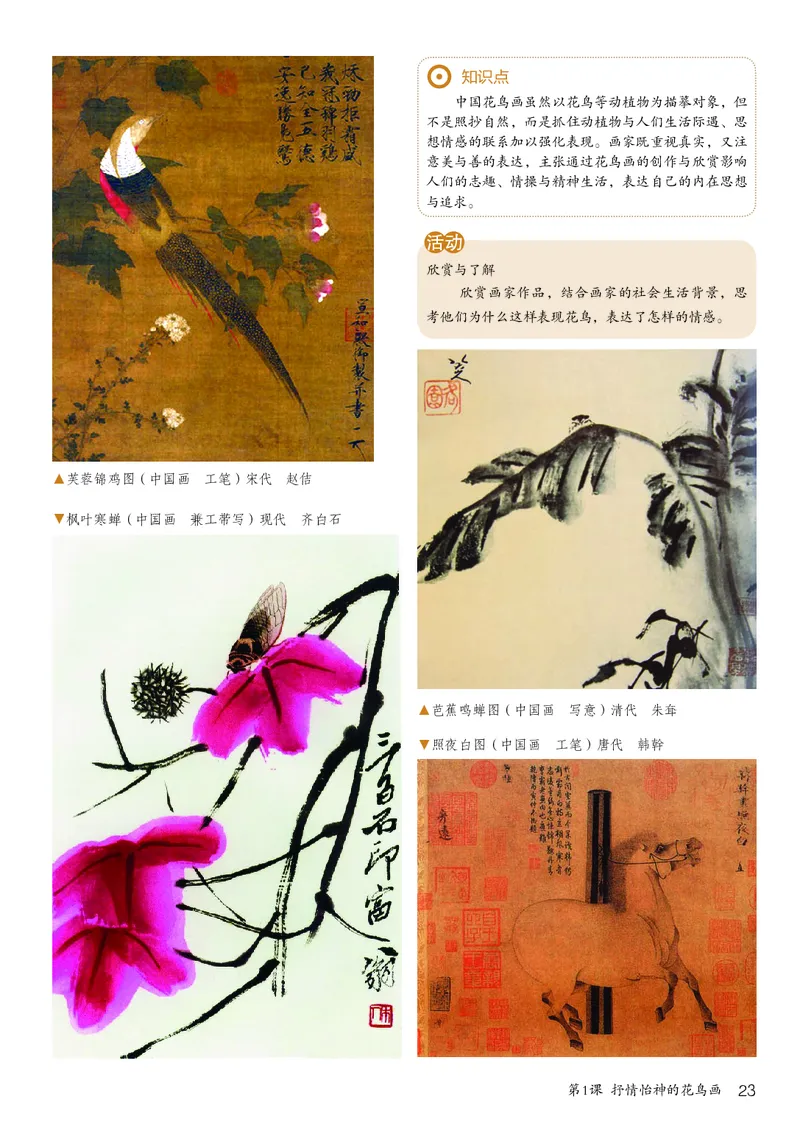 鲁教版7年级美术上册高清教材_4-教培资料-26年最新资料-同步更新_初中高中教资_03科三专项（进去保存报考的学科即可）_02科三专项（笔记真题思维导图教学设计版本二）