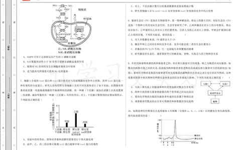 (8.20)-点睛押题卷&mdash;&mdash;黑龙江卷_2024高考押题卷_132024高途全系列_26高途点睛卷_2024点睛密卷-生物