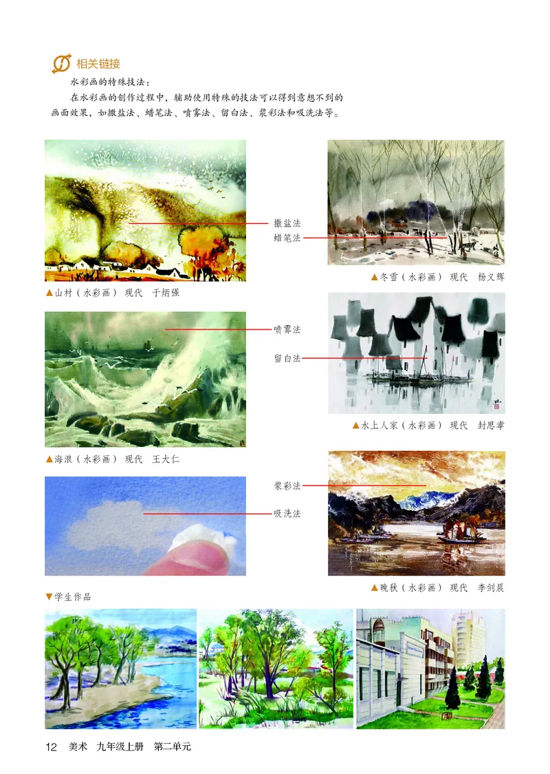 鲁教版9年级美术上册高清教材_4-教培资料-26年最新资料-同步更新_初中高中教资_03科三专项（进去保存报考的学科即可）_02科三专项（笔记真题思维导图教学设计版本二）