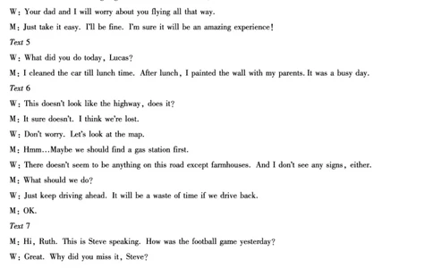 英语答案天一大联考&middot;2025-2026学年高一年级阶段性测试（一）_1多考区联考试卷_251030天一大联考&middot;2025-2026学年高一年级阶段性测试（一）（全）