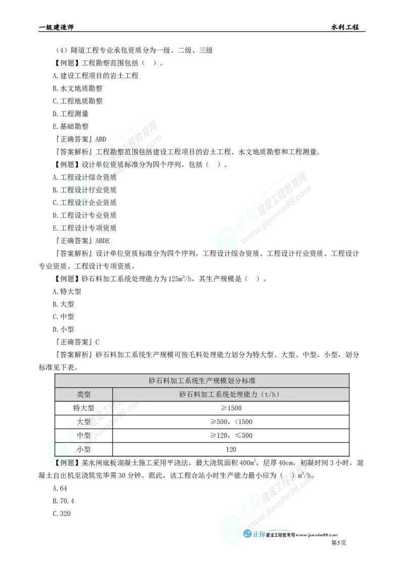 2025年一级建造师《水利实务》章节精炼习题直播（四）_2026年一级建造师_2026年一建水利_2025年一建水利SVIP_03-习题精析✿实战特训✿模考通关_27-水利《案例精炼习题》孙琦JG