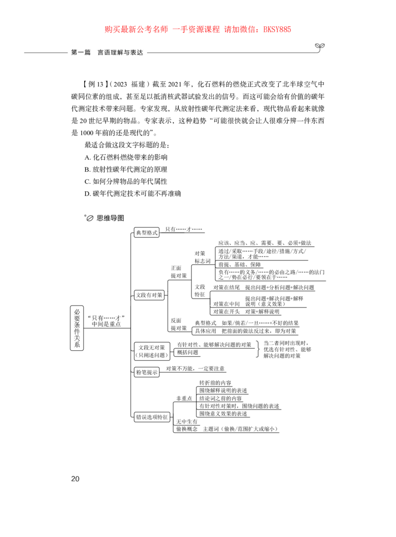 言语理解与表达公务员考试辅导用书&middot;笔试系统讲义（2025国考版）公众号：上岸的资料_2026考公资料_（10）粉笔_2025粉笔国考省考980（课＋笔记）_粉笔980（25多省）_1.全方法精讲