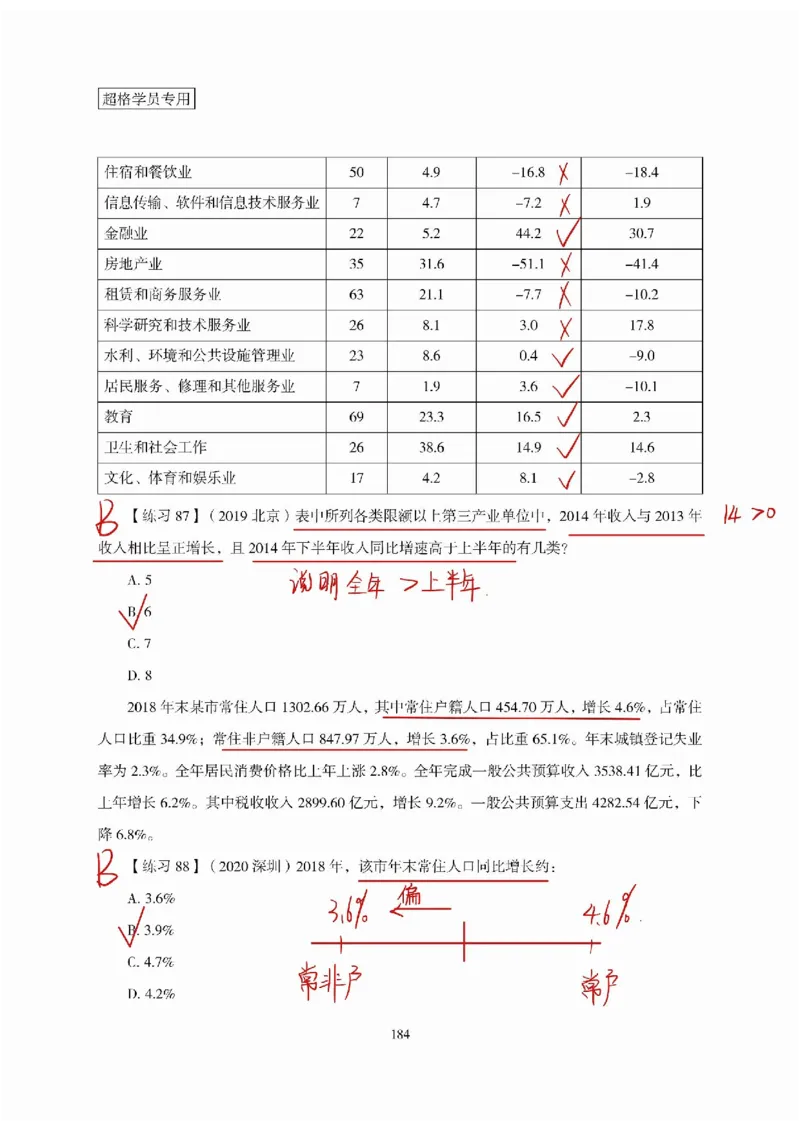 高照丨26资料分析3+2（专项练习1）_2026考公资料_（05）超格_2026年超格行测申论六合一理论实战班_资料分析理论实战班（3+2）高照&牟立志_高照丨26资料分析3+2听课笔记