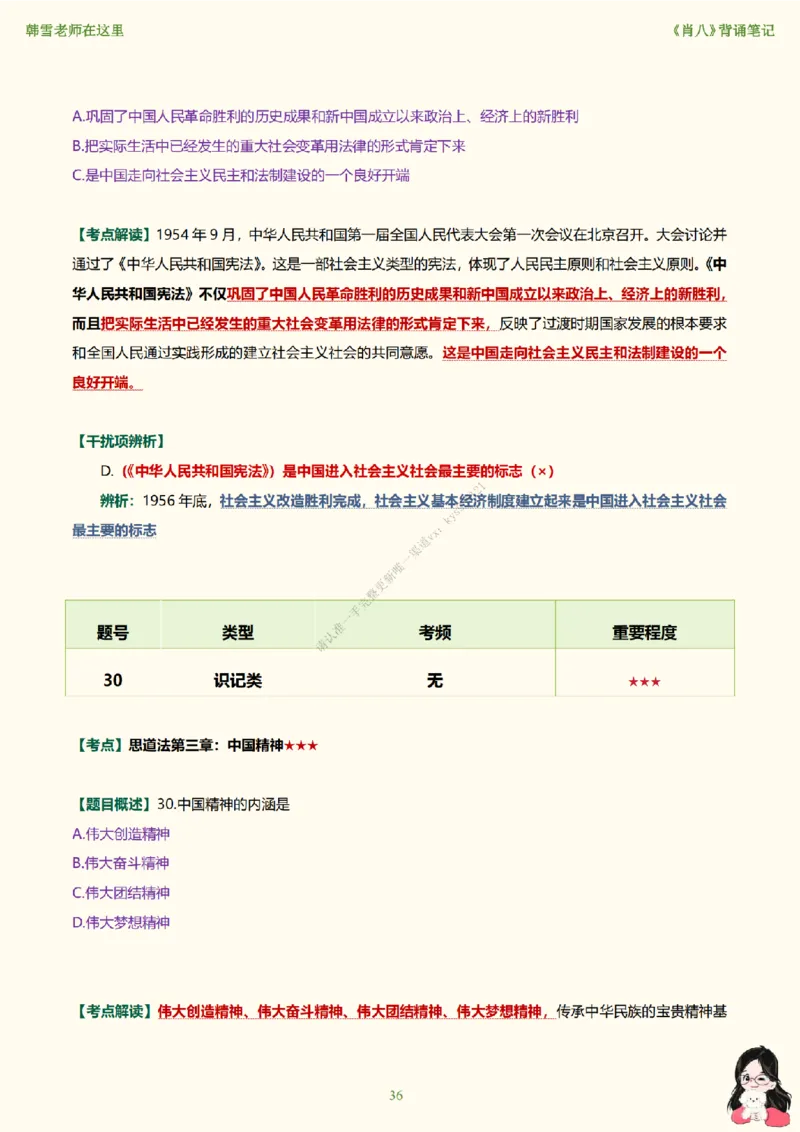 韩雪老师《肖八》背诵笔记（卷四）_2026考公资料_（49）政治理论合集_政治理论合集_2025考研政治_03.肖秀荣_01.韩雪_03.冲刺押题_05.肖八肖四冲刺带背营_背诵笔记