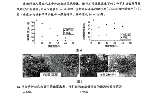 2025届河北省石家庄市普通高中毕业年级教学质量检测（二）地理试卷+答案_2025年4月_2504092025届河北省石家庄市普通高中毕业年级教学质量检测（二）（全科）