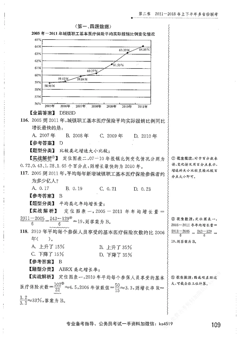 资料分析1200题解析篇_2026考公资料_花生十三合集_刷题花生十三数量关系1200题资料分析1200题⭐⭐_2019升级版花生资料分析1200题