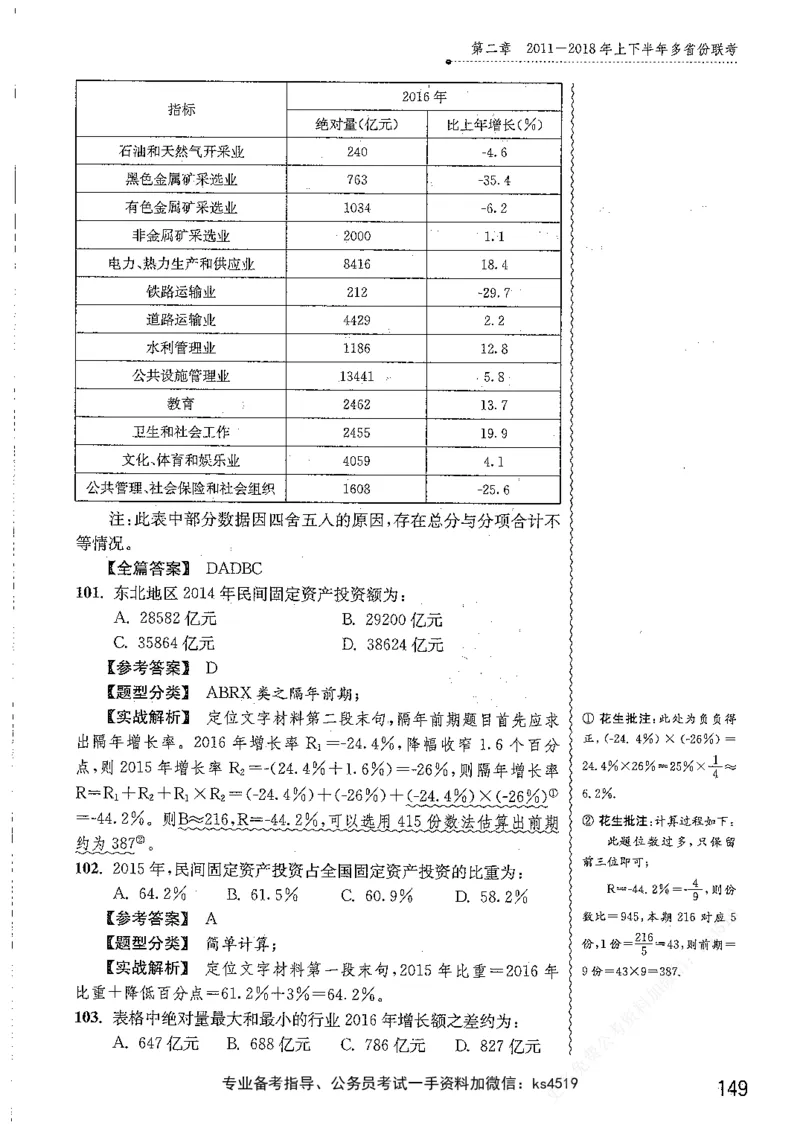 资料分析1200题解析篇_2026考公资料_花生十三合集_刷题花生十三数量关系1200题资料分析1200题⭐⭐_2019升级版花生资料分析1200题