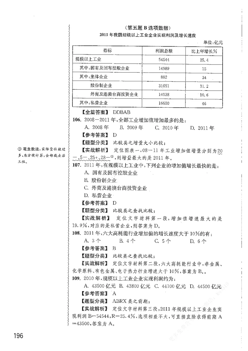 资料分析1200题解析篇_2026考公资料_花生十三合集_刷题花生十三数量关系1200题资料分析1200题⭐⭐_2019升级版花生资料分析1200题
