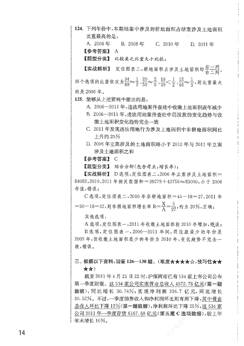 资料分析1200题解析篇_2026考公资料_花生十三合集_刷题花生十三数量关系1200题资料分析1200题⭐⭐_2019升级版花生资料分析1200题