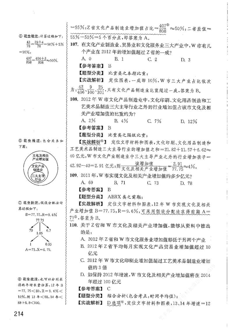 资料分析1200题解析篇_2026考公资料_花生十三合集_刷题花生十三数量关系1200题资料分析1200题⭐⭐_2019升级版花生资料分析1200题