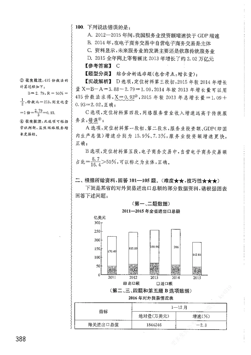 资料分析1200题解析篇_2026考公资料_花生十三合集_刷题花生十三数量关系1200题资料分析1200题⭐⭐_2019升级版花生资料分析1200题