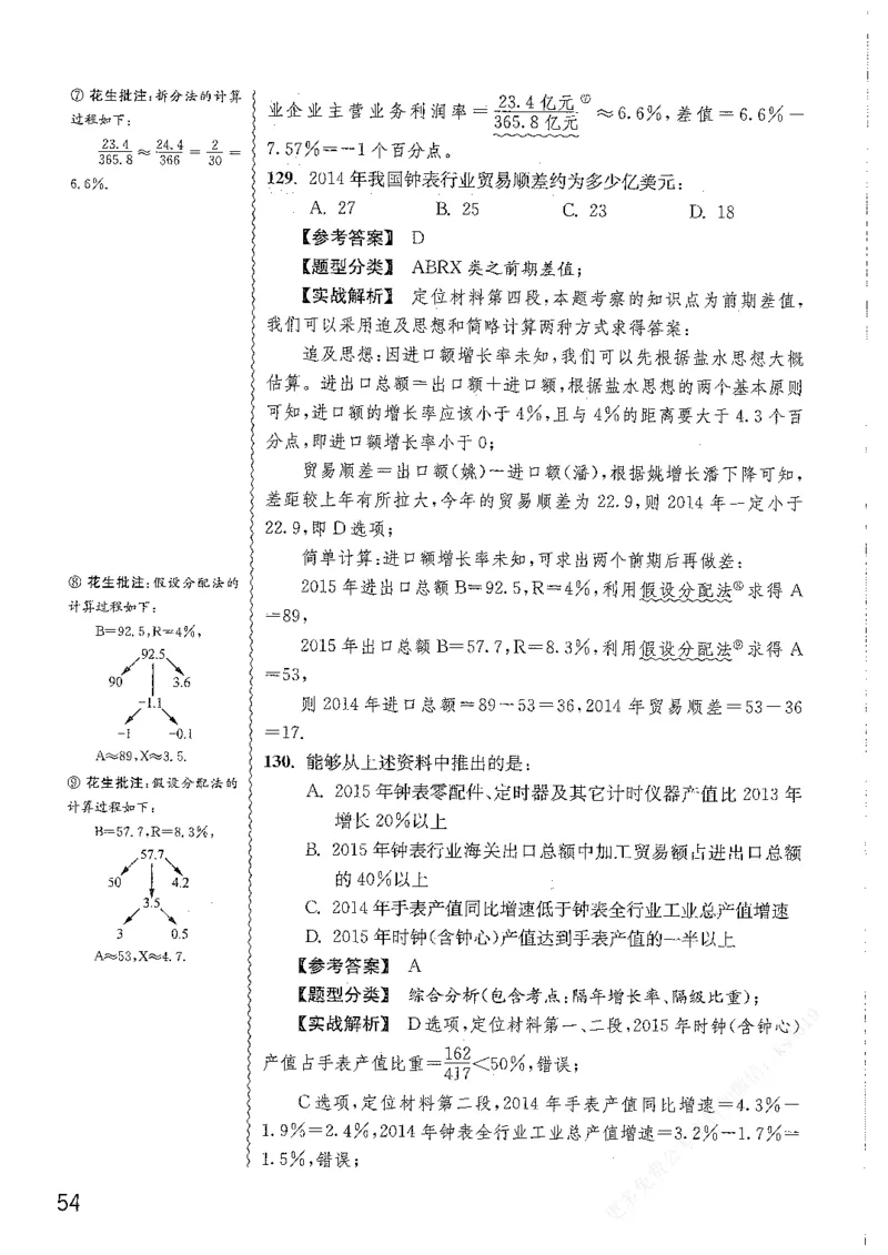 资料分析1200题解析篇_2026考公资料_花生十三合集_刷题花生十三数量关系1200题资料分析1200题⭐⭐_2019升级版花生资料分析1200题