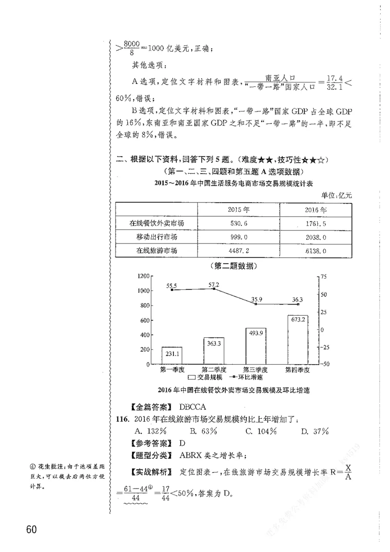 资料分析1200题解析篇_2026考公资料_花生十三合集_刷题花生十三数量关系1200题资料分析1200题⭐⭐_2019升级版花生资料分析1200题