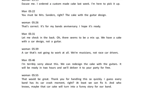 2025届浙江省杭州市高三二模教学质量检测英语试题听力原文_2025年4月_2504072024学年第二学期杭州市高三年级教学质量检测（杭州二模）