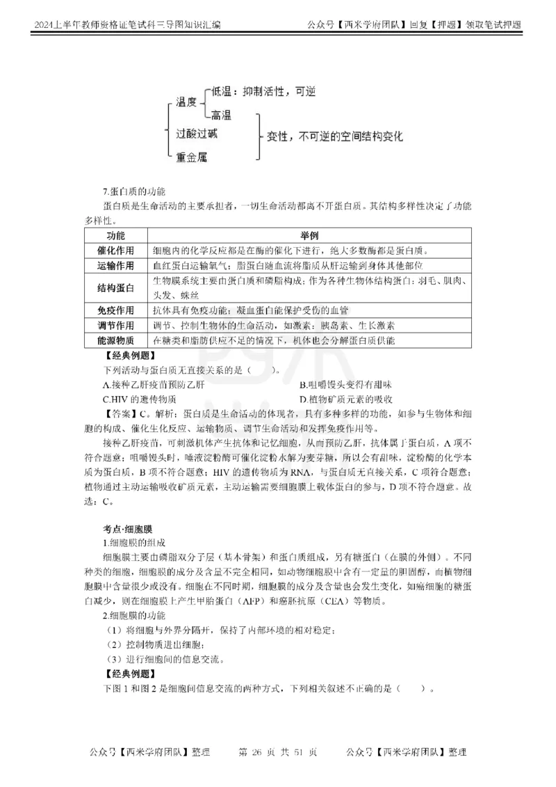 高中生物-知识导图汇编_4-教培资料-26年最新资料-同步更新_初中高中教资_03科三专项（进去保存报考的学科即可）_01科目三FB网课、三色速记手册、知识点导图等推荐_高中