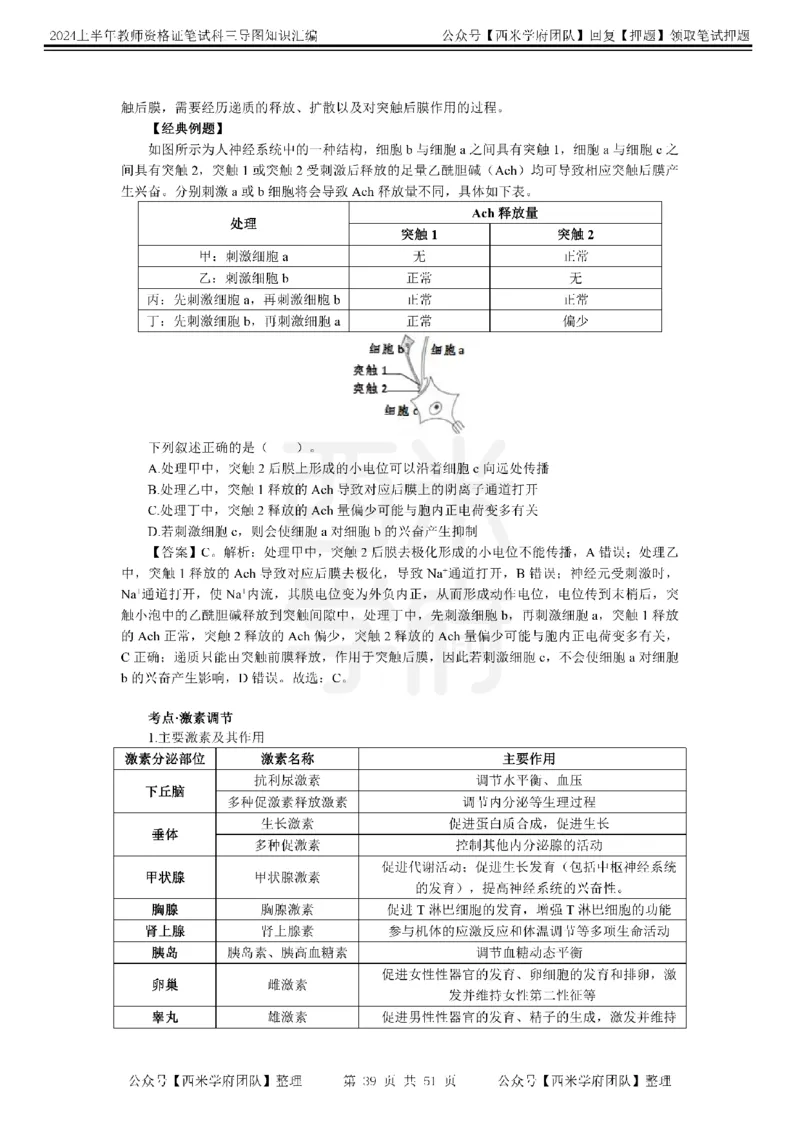 高中生物-知识导图汇编_4-教培资料-26年最新资料-同步更新_初中高中教资_03科三专项（进去保存报考的学科即可）_01科目三FB网课、三色速记手册、知识点导图等推荐_高中